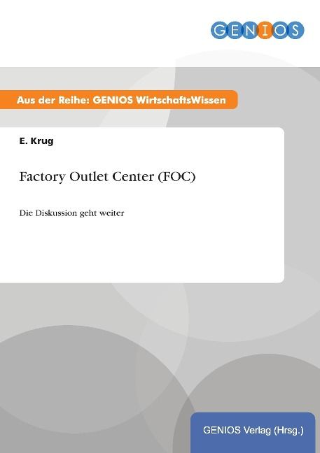 Produktbild: Factory Outlet Center (FOC)