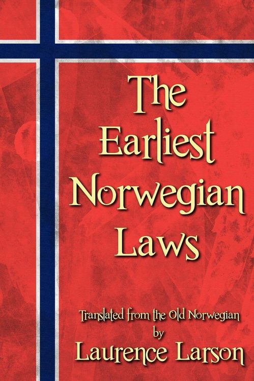 Produktbild: The Earliest Norwegian Laws