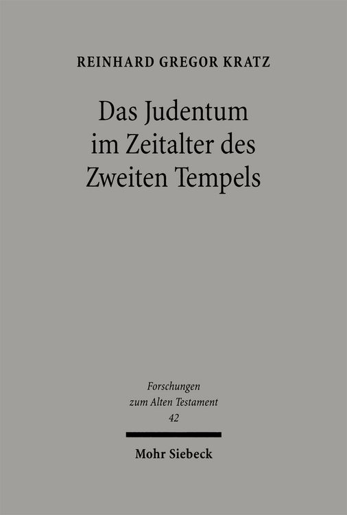 Produktbild: Das Judentum im Zeitalter des Zweiten Tempels