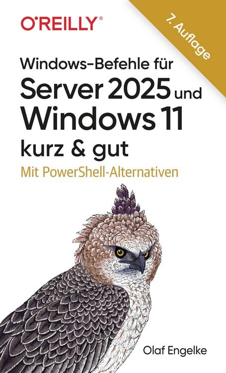 Produktbild: Windows-Befehle für Server 2025 und Windows 11 - kurz & gut