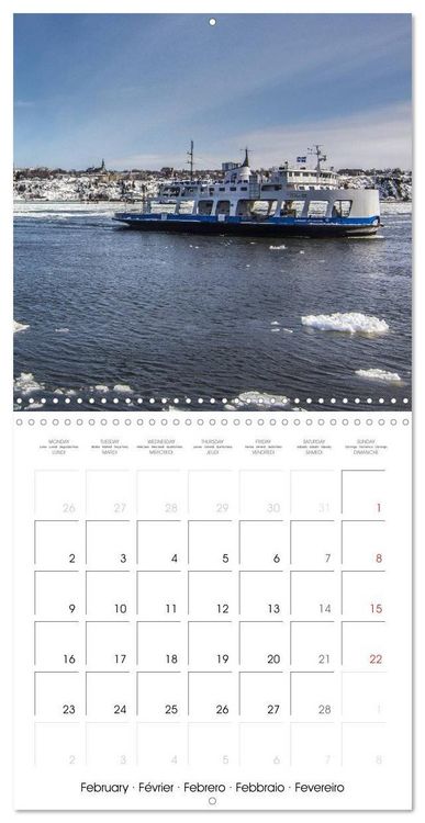 Produktbild: Qu&eacute;bec (Calendrier mural carr&eacute; 2026 30x30 cm) Calendrier double avec une page pour vos prises de notes