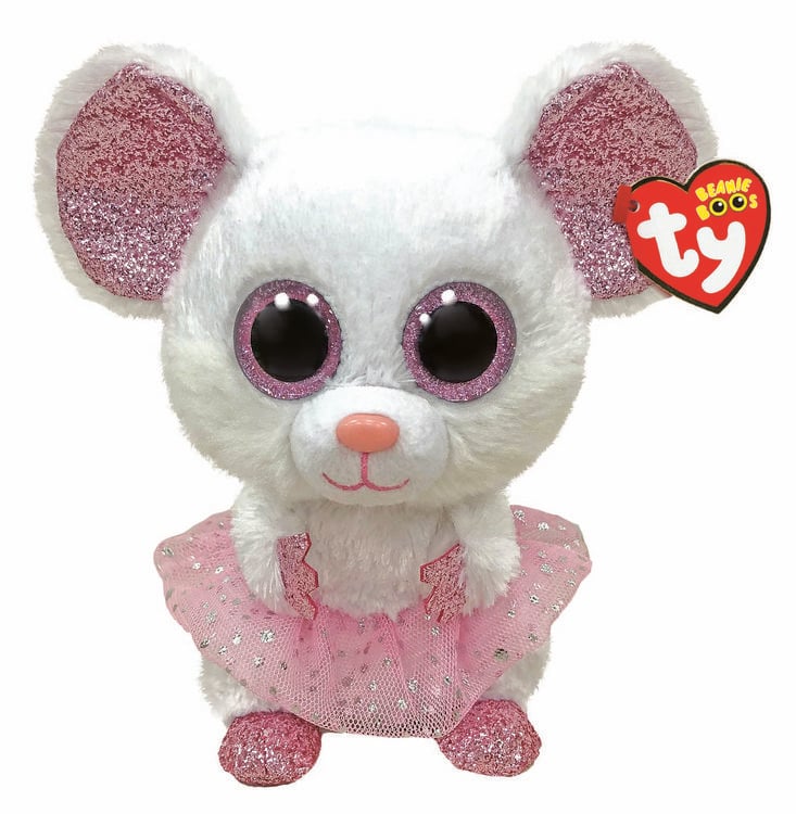 Produktbild: Ty Nina Mouse with Tutu - Beanie Boo - Med