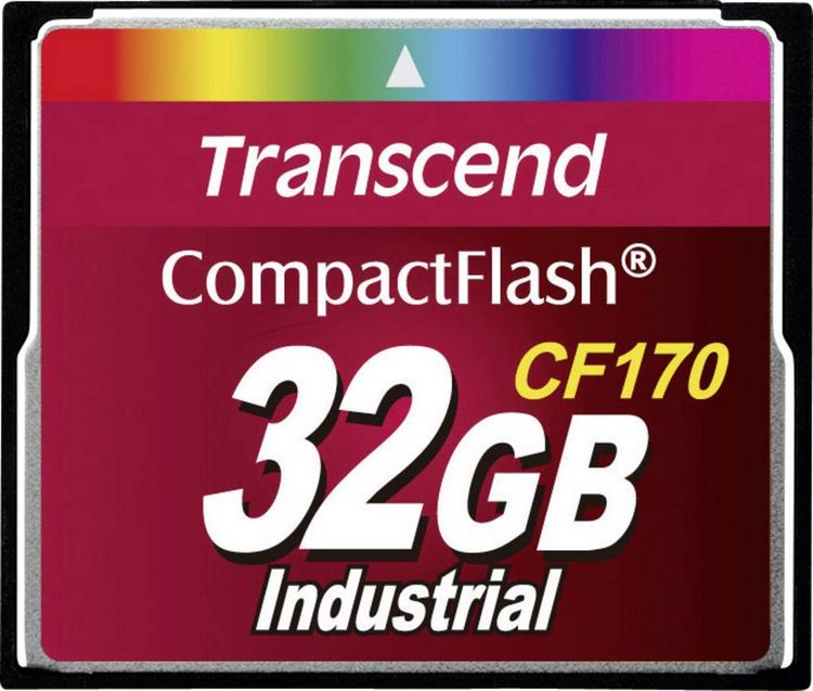 Produktbild: Transcend CF170 Industrial CF-Karte Industrial 32 GB
