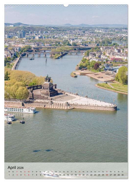 Produktbild: Altes Koblenz (Wandkalender 2026 DIN A2 hoch), CALVENDO Monatskalender