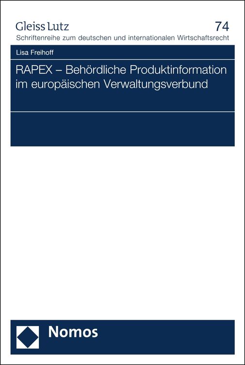 RAPEX - Behördliche Produktinformation im europäischen Verwaltungsverbund