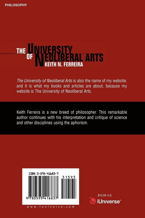 Produktbild: The University of Neoliberal Arts