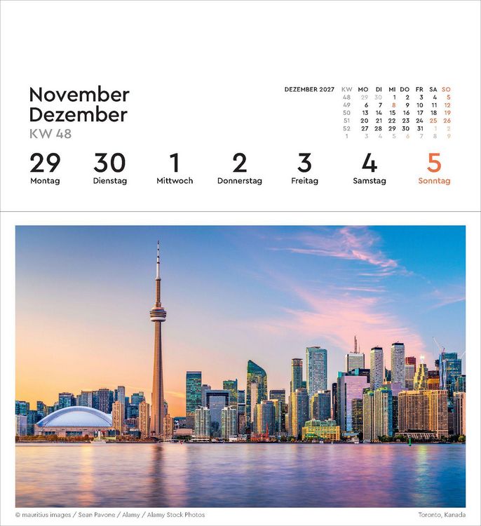 Produktbild: Urlaubsfeeling - KUNTH Postkartenkalender 2027