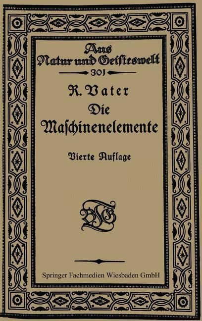 Produktbild: Die Maschinenelemente