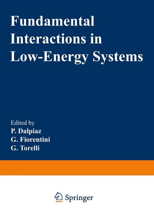Produktbild: Fundamental Interactions in Low-Energy Systems