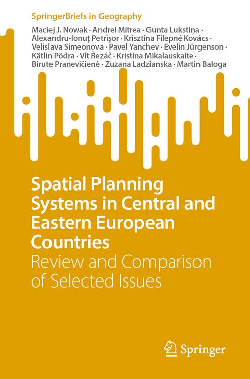 Produktbild: Spatial Planning Systems in Central and Eastern European Countries