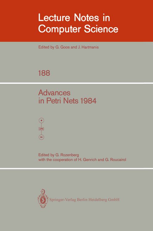 Produktbild: Advances in Petri Nets 1984