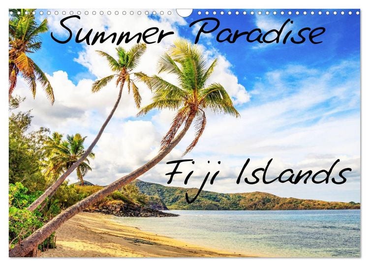 Produktbild: Summer Paradise Fiji (Wandkalender 2026 DIN A3 quer), CALVENDO Monatskalender