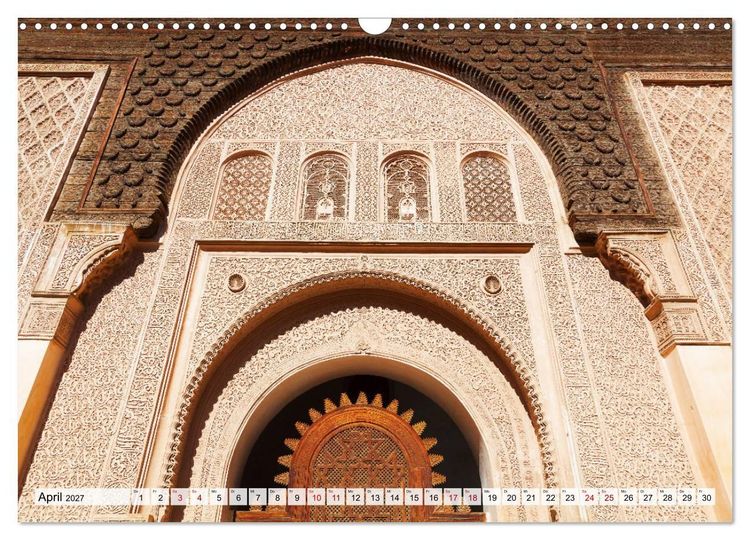 Produktbild: Marrakesch - Perle des S&uuml;dens (Wandkalender 2027 DIN A3 quer), CALVENDO Monatskalender