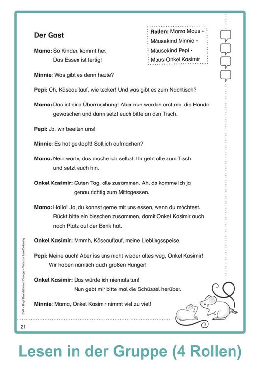 Produktbild: Dialoge - Texte zur Lesef&ouml;rderung