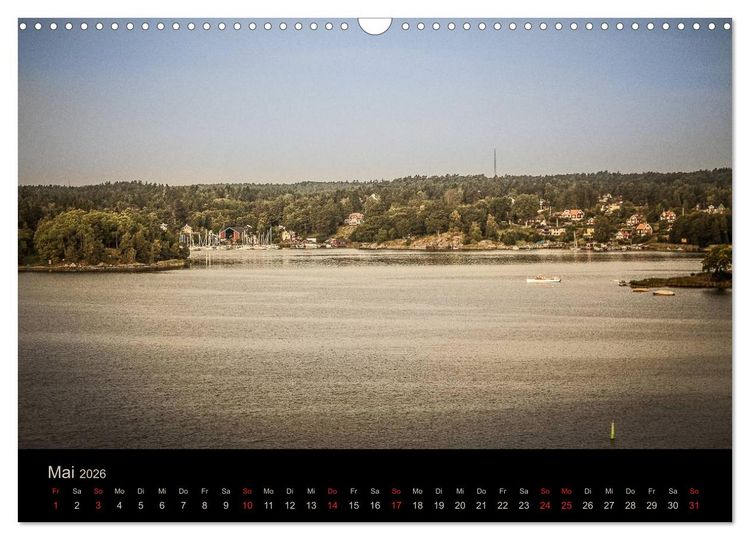 Produktbild: Schweden Sch&auml;rengarten (Wandkalender 2026 DIN A3 quer), CALVENDO Monatskalender