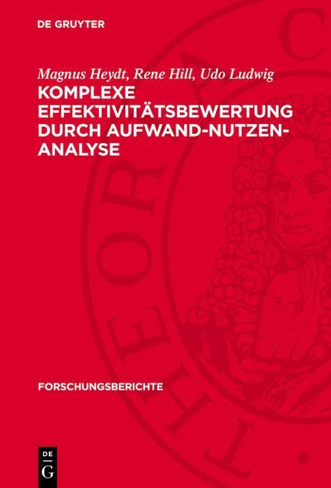 Produktbild: Komplexe Effektivit&auml;tsbewertung durch Aufwand-Nutzen-Analyse