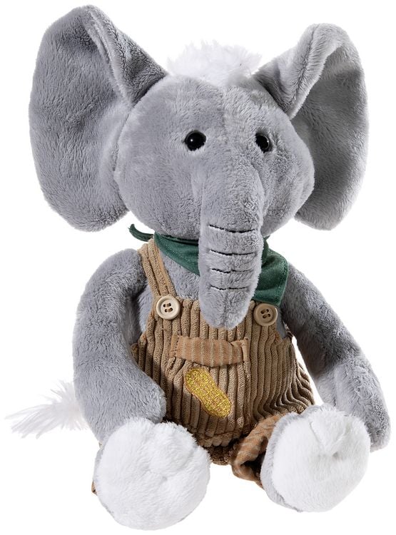 Produktbild: Heunec 335271 - Elefant, Latzhosen Gang, Stofftier, Pl&uuml;schtier, 35cm