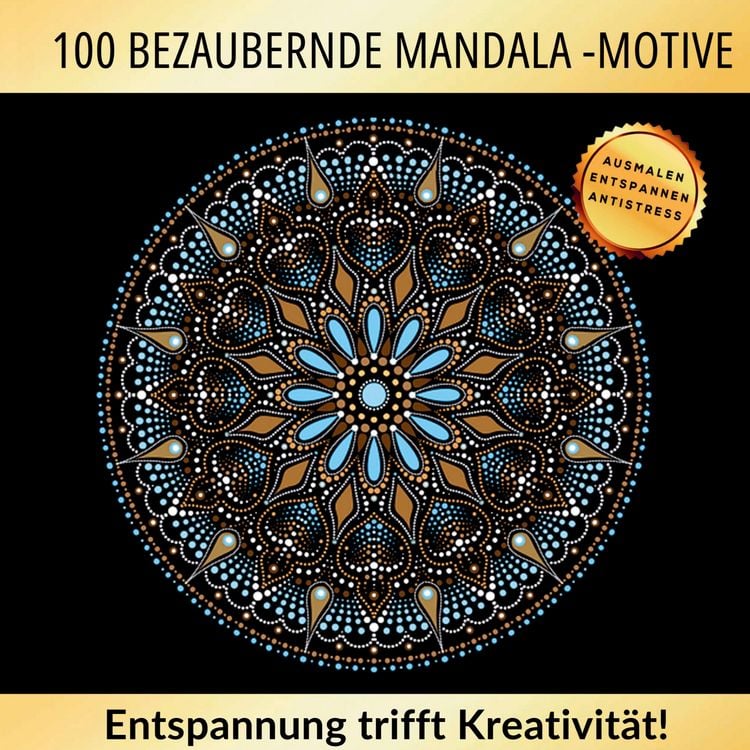 Produktbild: 100 bezaubernde Mandala Motive &ndash; Entspannung trifft auf Kreativit&auml;t