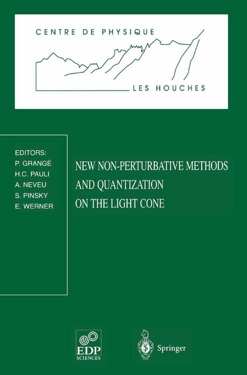 Produktbild: New Non-Perturbative Methods and Quantization on the Light Cone