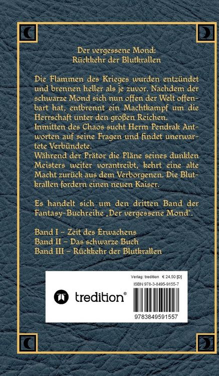 Produktbild: Der vergessene Mond Bd III
