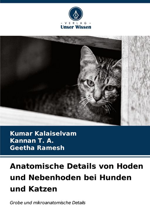 Produktbild: Anatomische Details von Hoden und Nebenhoden bei Hunden und Katzen