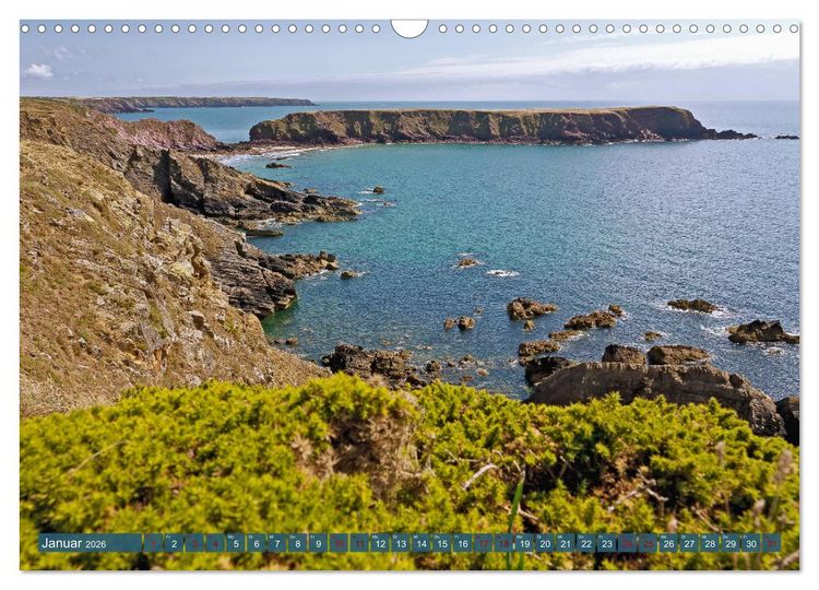 Produktbild: Herbe Sch&ouml;nheit Wales (Wandkalender 2026 DIN A3 quer), CALVENDO Monatskalender