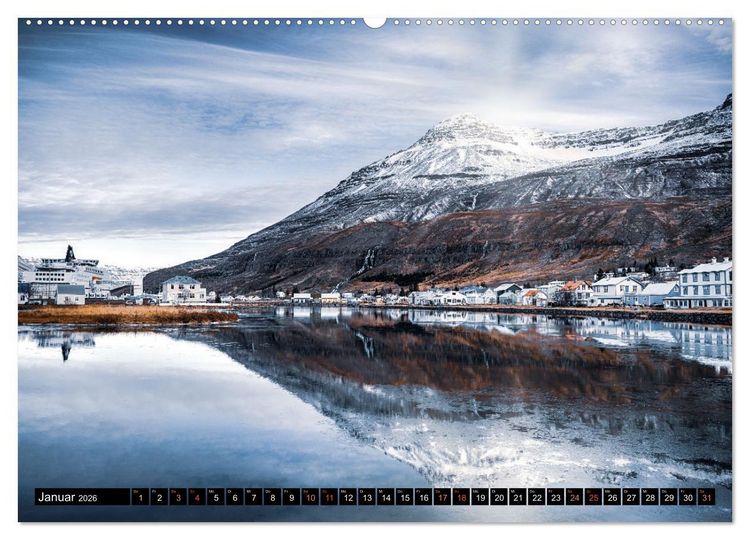 Produktbild: Island - Rundreise im Oktober (hochwertiger Premium Wandkalender 2026 DIN A2 quer), Kunstdruck in Hochglanz
