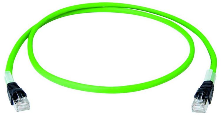 Produktbild: Teleg&auml;rtner 100017343 RJ45 Patchkabel CAT 6a S/FTP 7.5m mit Knickschutzt&uuml;lle 1St.