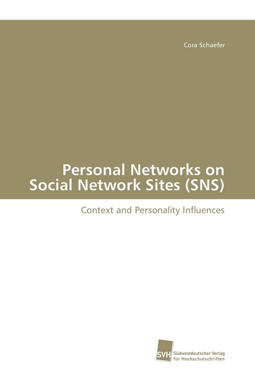 Produktbild: Personal Networks on Social Network Sites (SNS)