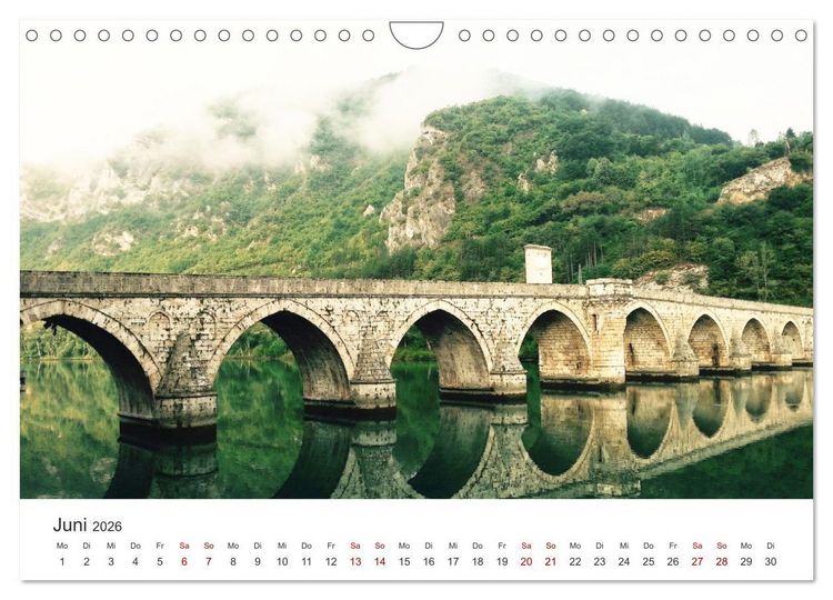 Produktbild: Br&uuml;cken dieser Erde (Wandkalender 2026 DIN A4 quer), CALVENDO Monatskalender