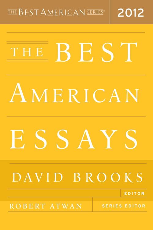 Produktbild: Best American Essays (2012)
