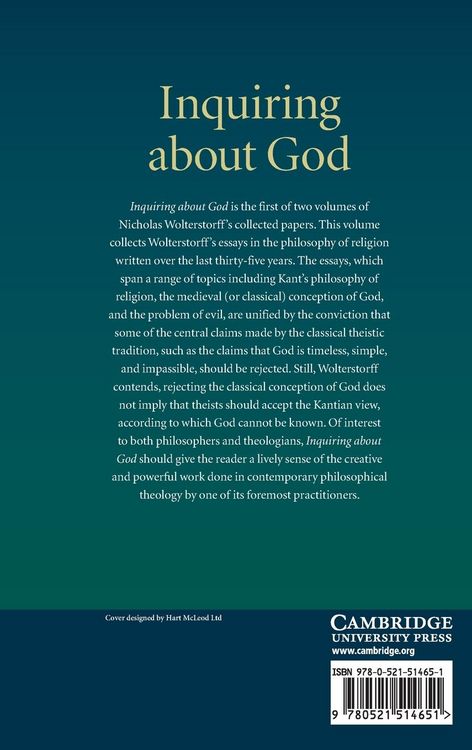 Produktbild: Inquiring about God