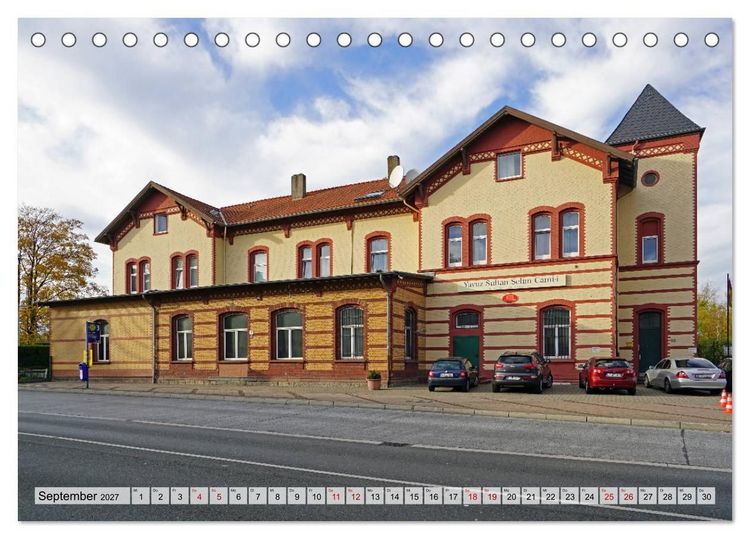 Produktbild: Bahnh&ouml;fe im Ruhr-Revier (Tischkalender 2027 DIN A5 quer), CALVENDO Monatskalender