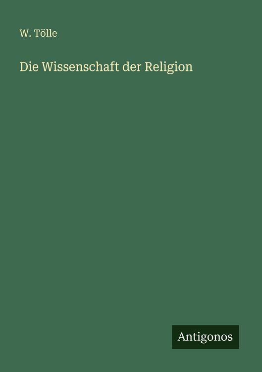 Produktbild: Die Wissenschaft der Religion