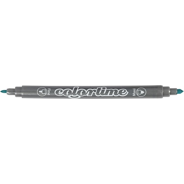 Produktbild: Creativ Company Colortime Dual-Filzstifte, Strichst&auml;rke , 2,3+3,6 mm, Pastellfarben, 6 Stk