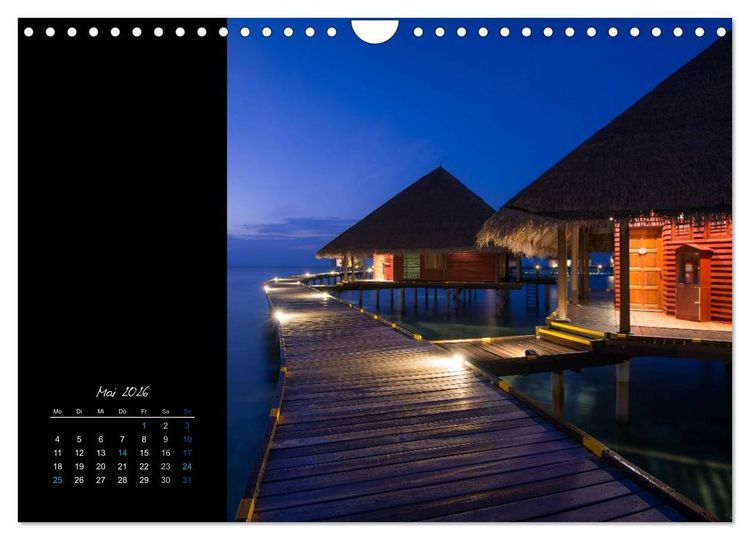 Produktbild: Malediven - dem Himmel so nah (Wandkalender 2026 DIN A4 quer), CALVENDO Monatskalender