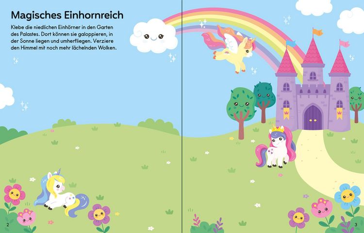 Produktbild: Cute Things - Mein Stickertraum: Einh&ouml;rner