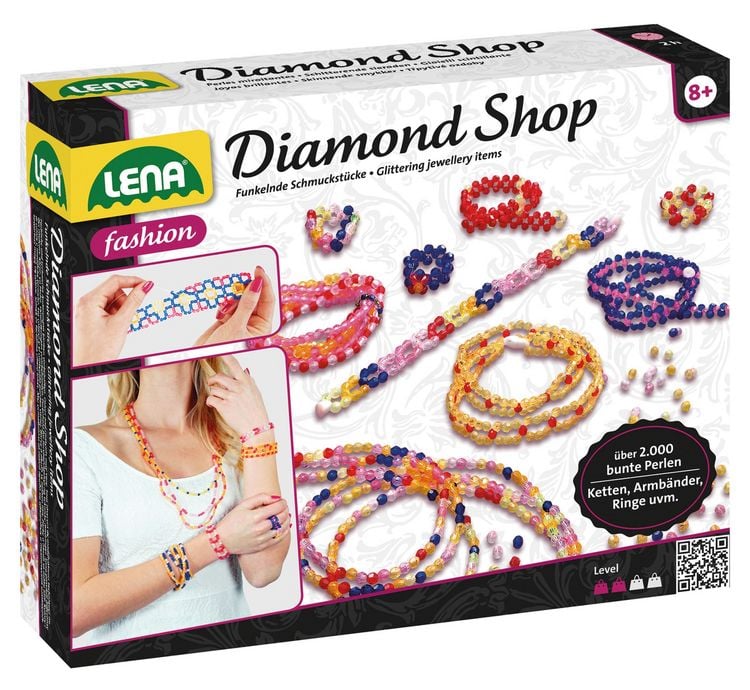 Produktbild: Lena Design Studio: Diamond Shop, Kunststoff Perlen