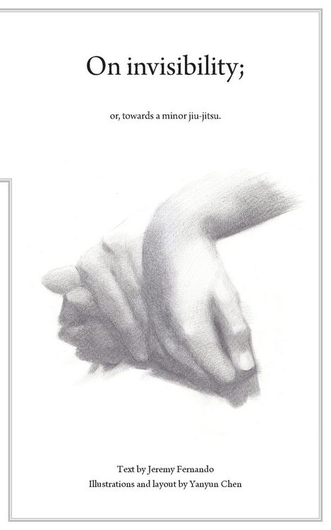 Produktbild: On Invisibility; or, towards a minor jujitsu
