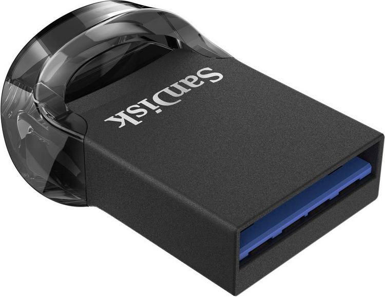 Produktbild: SanDisk Cruzer Ultra Fit&trade; USB-Stick 16 GB Schwarz SDCZ430-016G-G46 USB-A (USB 3.2 Gen 1)