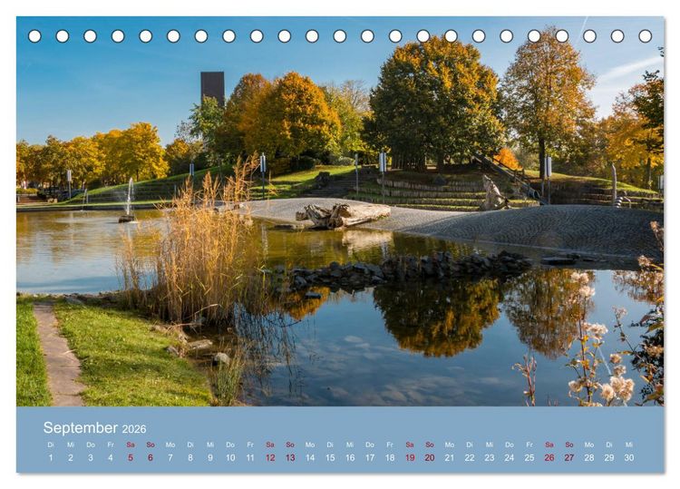 Produktbild: Bergkamen NRW Regional (Tischkalender 2026 DIN A5 quer), CALVENDO Monatskalender