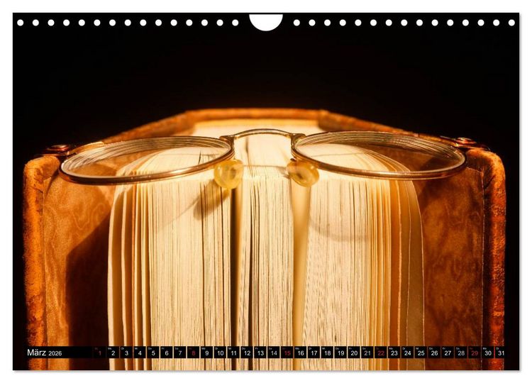 Produktbild: Welt der B&uuml;cher (Wandkalender 2026 DIN A4 quer), CALVENDO Monatskalender