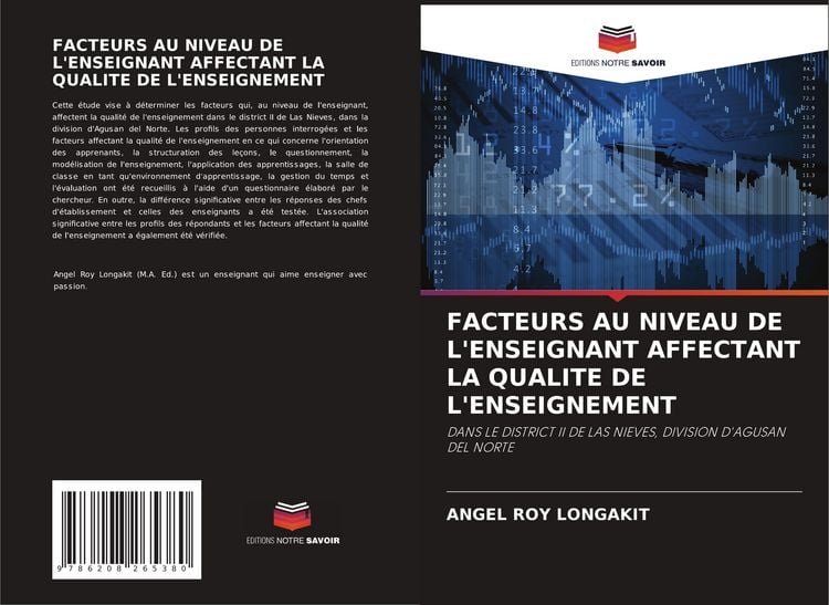 Produktbild: Facteurs Au Niveau De L'enseignant Affectant La Qualite De L'enseignement