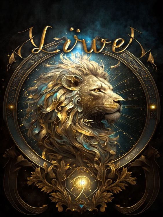 Produktbild: CALVENDO Puzzle L&ouml;we 23. Juli - 23. August | 2000 Teile Lege-Gr&ouml;&szlig;e 90x67cm Foto-Puzzle f&uuml;r gl&uuml;ckliche Stunden