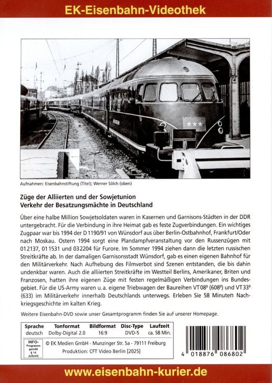 Produktbild: Z&uuml;ge der Alliierten und der Sowjetunion