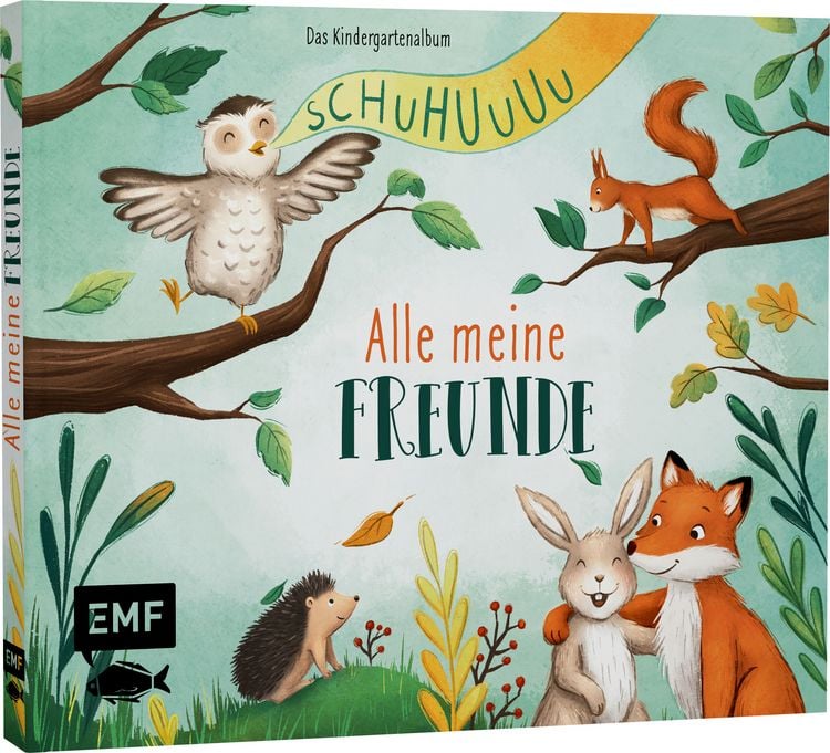 Produktbild: Schuhuuu &ndash; Alle meine Freunde &ndash; Das Kindergartenalbum (Waldtiere)