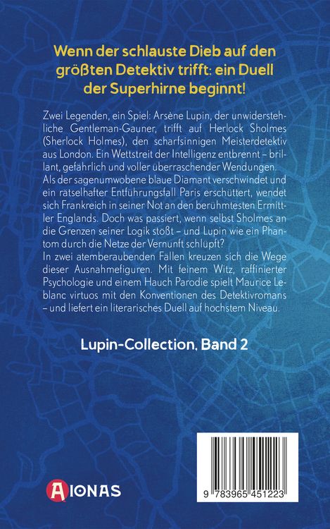 Produktbild: Ars&egrave;ne Lupin gegen Herlock Sholmes. Detektivroman. Maurice Leblanc