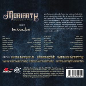 Produktbild: Moriarty - Im Kreuzfeuer, 1 Audio-CD