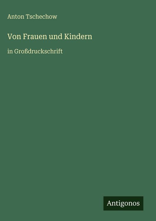 Produktbild: Von Frauen und Kindern