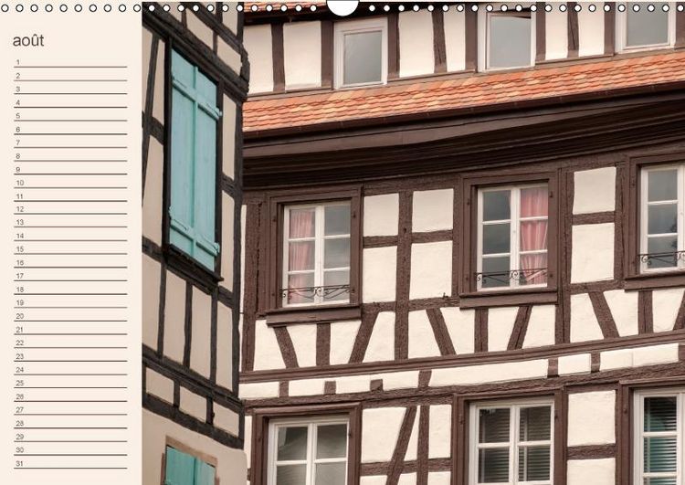 Produktbild: Ramsey, B: Maisons et colombages d'Alsace (Calendrier mural